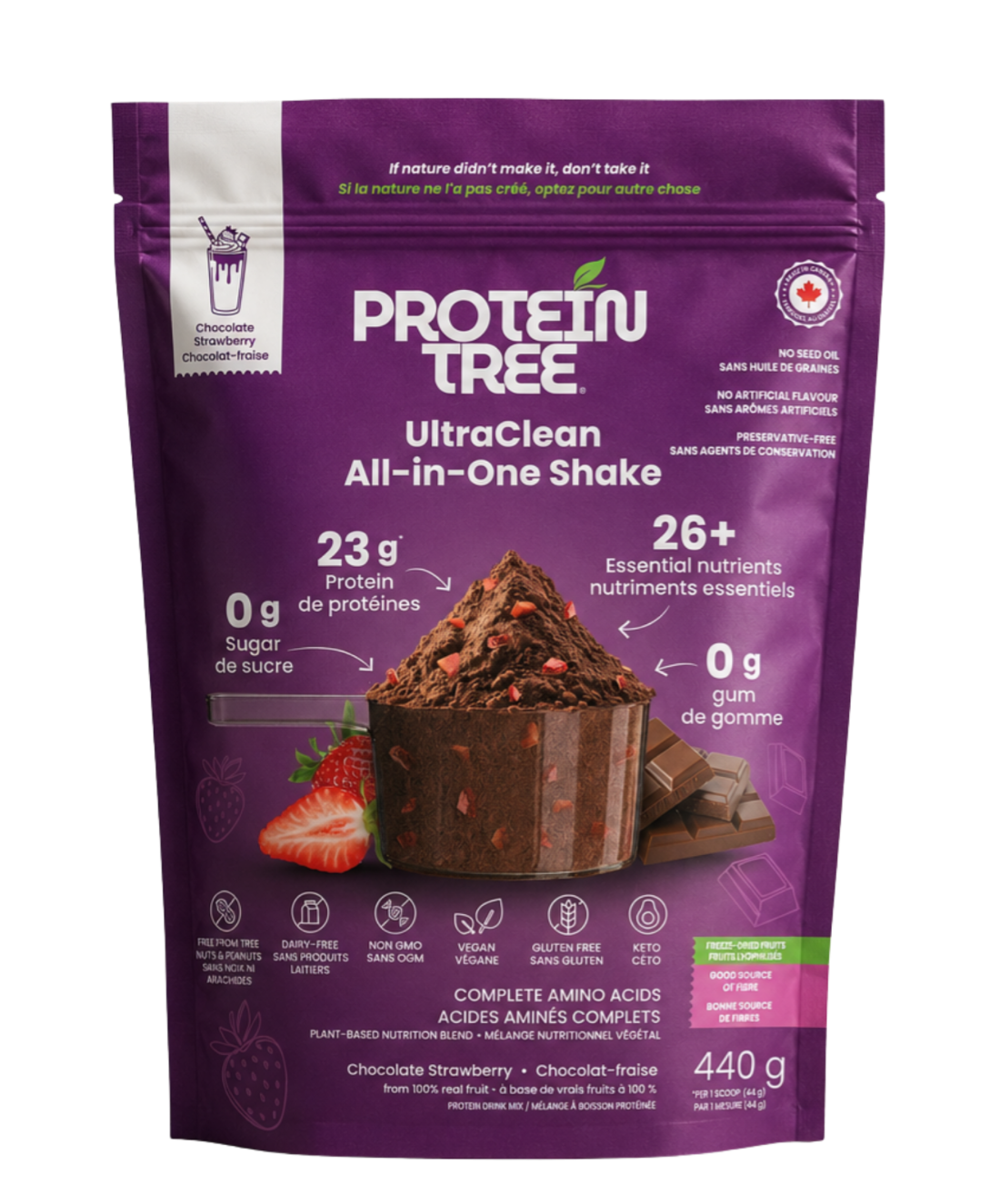 UltraClean All-in-One Shake — Chocolate Strawberry